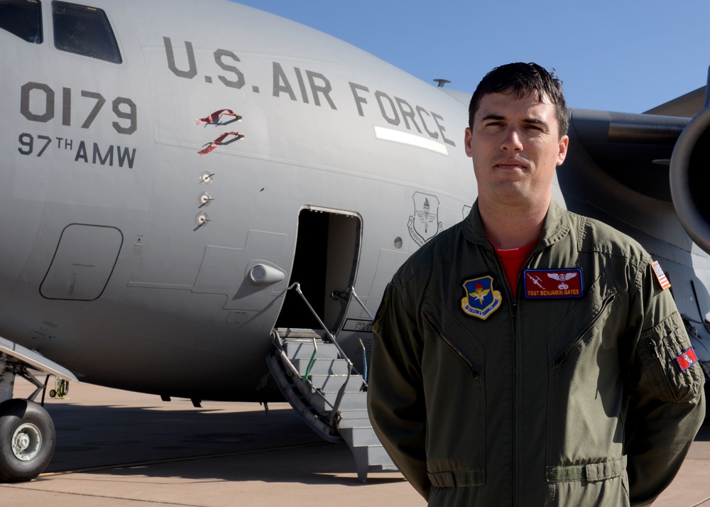 Air Force Tech. Sgt. Honored for Heroic Rescue