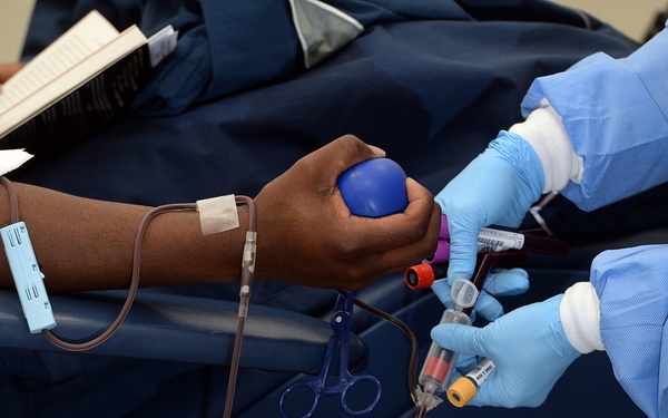 Official Thanks Blood Donors, Encourages More Donations