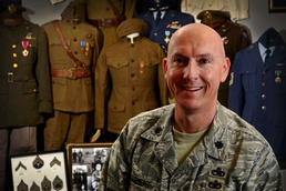 Air Force Officer Showcases Vintage Military Uniform Collection