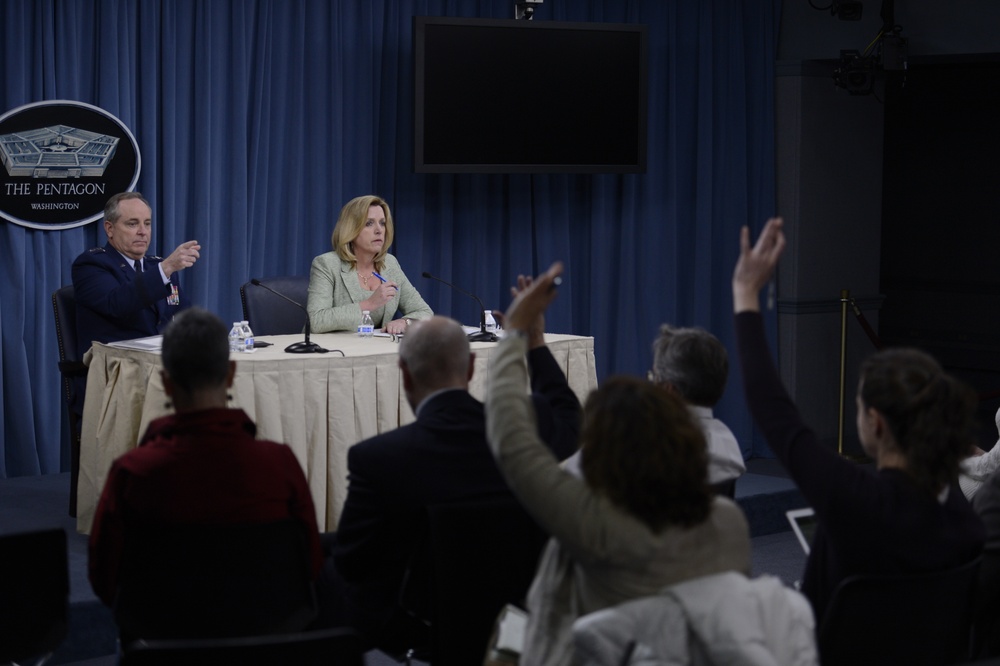 Air Force Leaders Address State of the Force at Pentagon Briefing