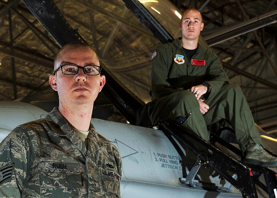 Brothers Serve Together in the 388th Fighter Wing at Hill Air Force Base