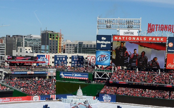 Troops Honored at NHL’s Winter Classic
