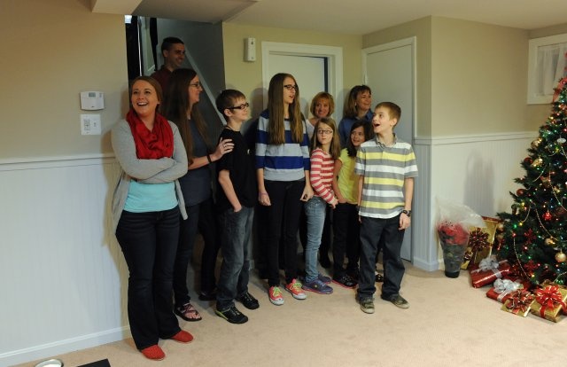 Brandon's Family Surprised with Basement Makeover from Operation Homefront, Home Service Solutions Group