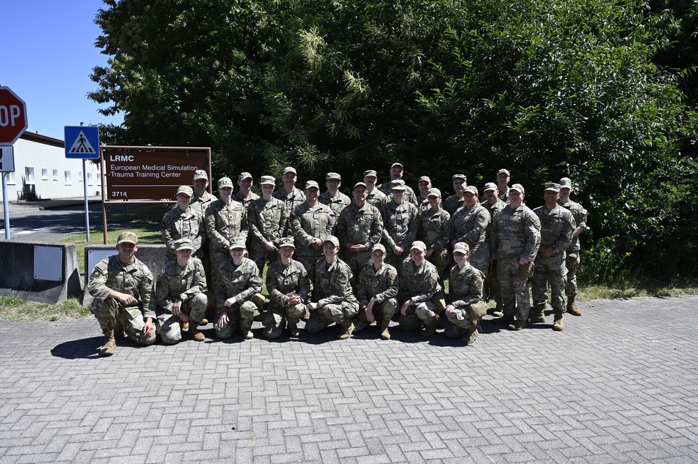 NH Airmen complete combat lifesaver training in Germany