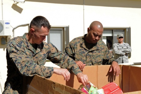 Marines Deliver Toys to Salvation Army for Toys for Tots