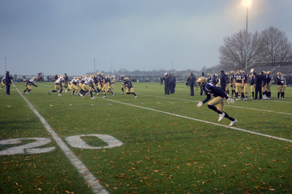 U.S. Naval Academy Midshipmen Prepare for Army-Navy Football Clash