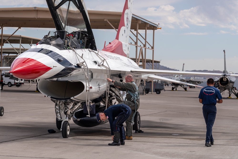 Maj. Gen. Pirak Soars With Thunderbirds