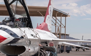 Maj. Gen. Pirak Soars With Thunderbirds
