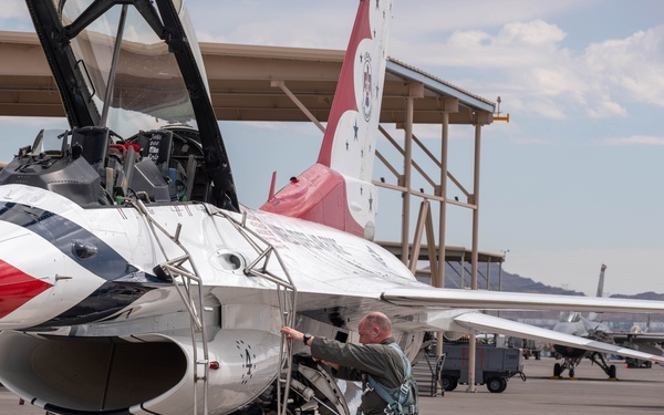 Maj. Gen. Pirak Soars With Thunderbirds