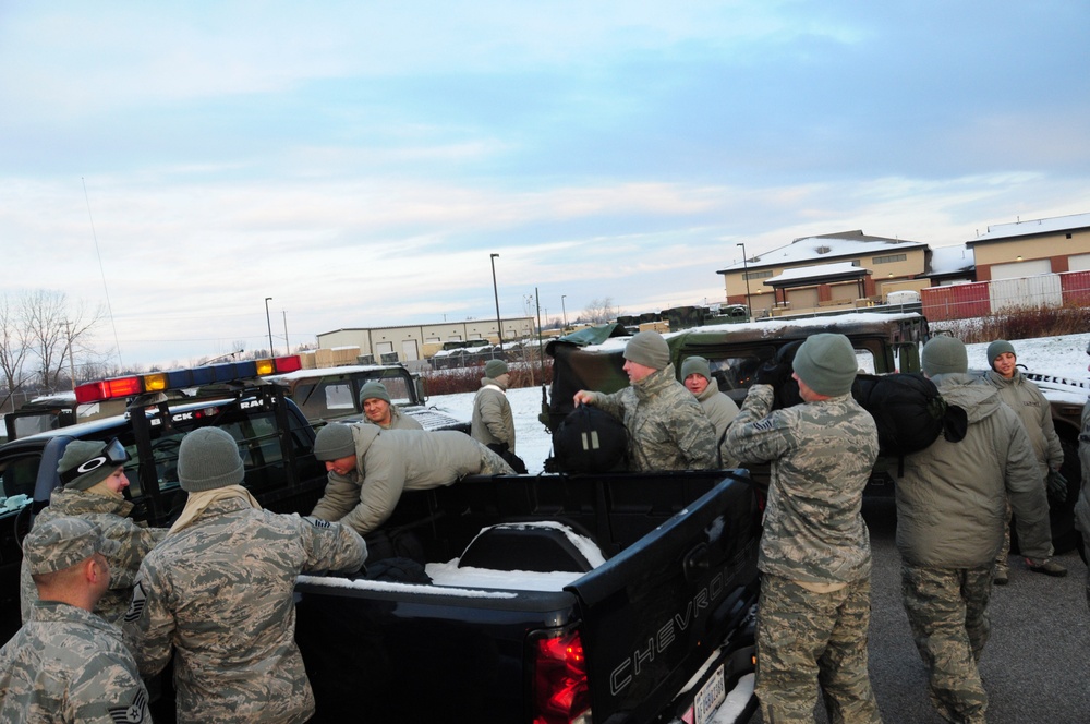 New York Air National Guard Responds to Snow Emergency in Western New York