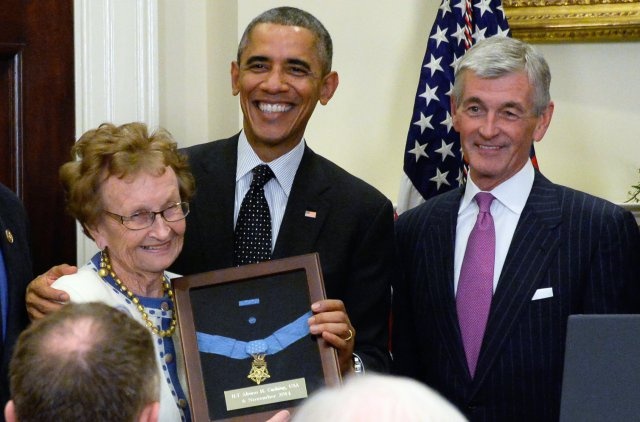 Obama Awards Cushing Medal of Honor for Gettysburg Heroism