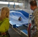 Army Staff Sgt. Perez Demonstrates Boogie Boarding for Dr. Jill Biden at Brooke Army Medical Center