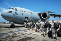 U.S. Military Personnel Deploy to Liberia for Ebola Response