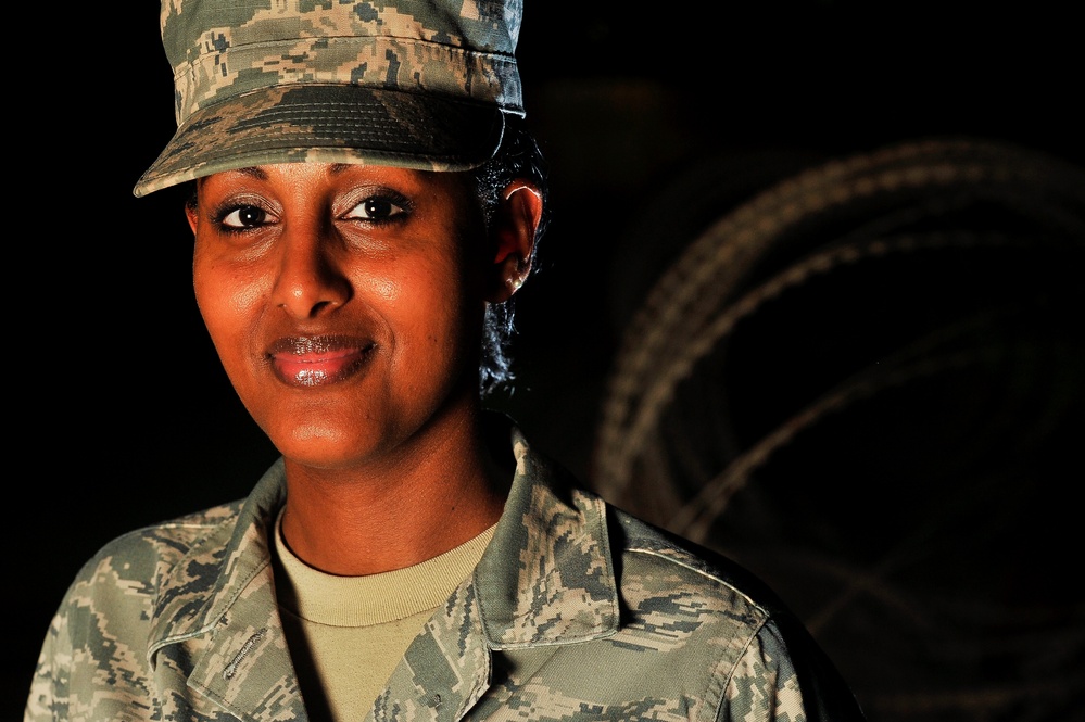 Air Force NCO Credits Military Service for Guiding Her Life Path