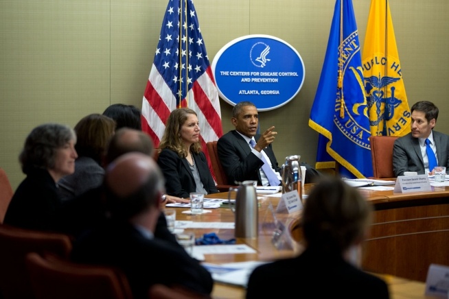Obama Convenes Ebola Meeting at CDC in Atlanta