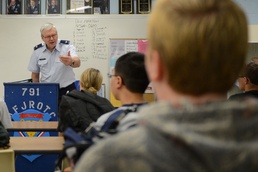 Retired Air Force Officer Mentors Student Through Difficult Times