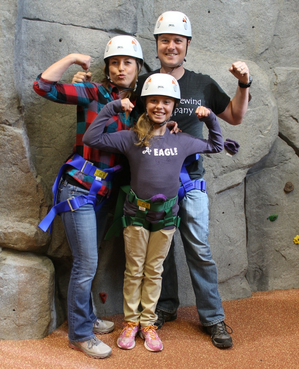 Military Families Enjoy Rock Climbing at Project Sanctuary Event
