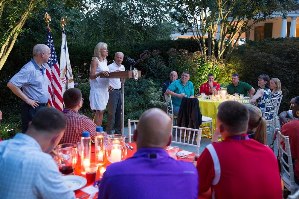 Jill Biden Encourages Team USA Ahead of Invictus Games