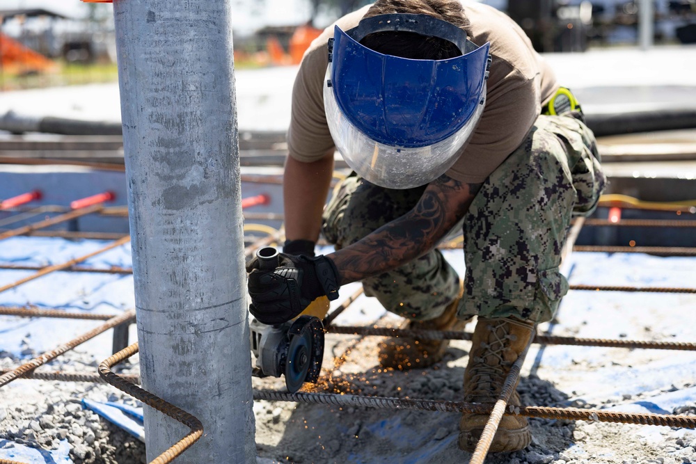 NMCB 133 Conducts Homeport Operations
