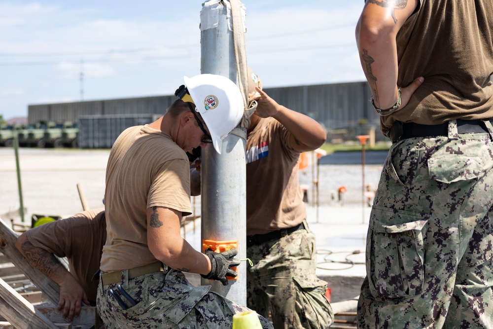 NMCB 133 Conducts Homeport Operations
