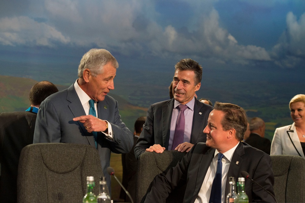 Defense, NATO and UK Leaders Discuss Security at Wales Summit