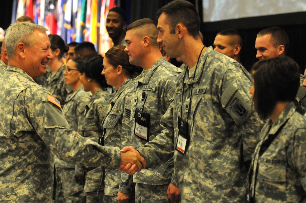 National Guard Chief Meets with Enlisted Members at Annual Conference