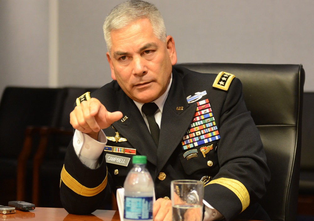 Army Vice Chief of Staff Gen. John F. Campbell Departs for Afghanistan Command Role