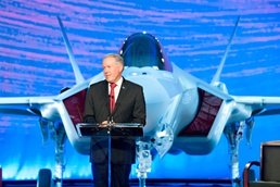 U.S. Defense Official Touts F-35 Capabilities at Australian Air Force Rollout