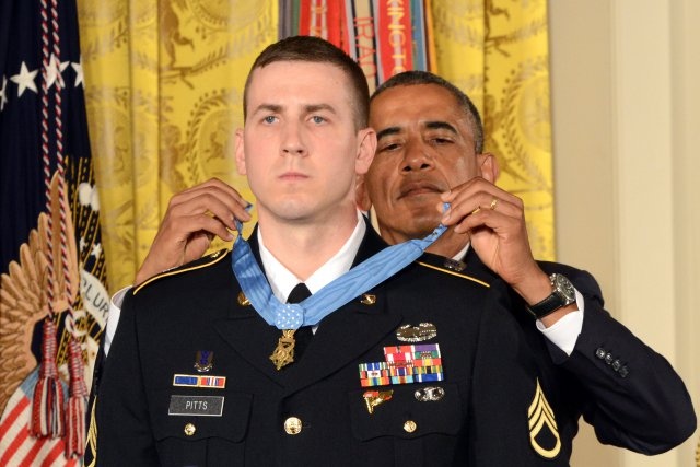 Obama Awards Medal of Honor to Army Veteran Ryan Pitts