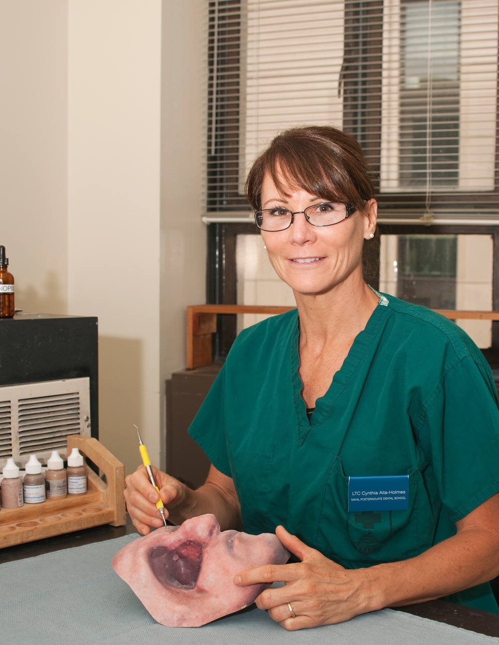 Army Prosthodontist Crafts Lifelike Facial Prosthetics for Wounded Soldiers
