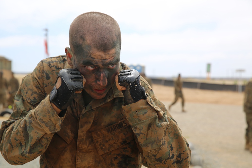 Marine Recruit Completes Crucible Training at Camp Pendleton