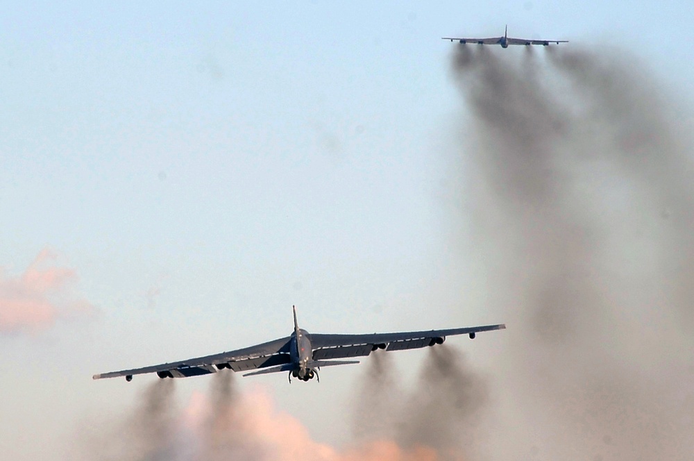 B-52H Bombers Deploy to Europe for Training Missions