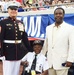 Senior Enlisted Adviser Joins WWII Vet, Jacksonville Mayor at Soccer Match