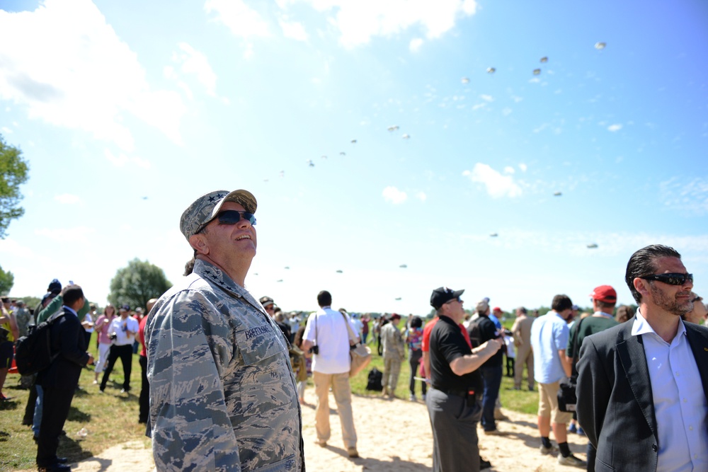 NATO Commander Observes Multinational Airborne Operations in France