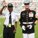 Veterans Honored at World Cup Soccer Match