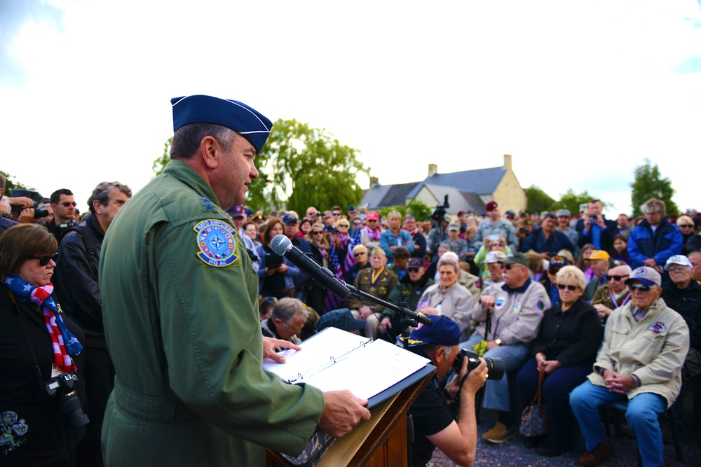 NATO Commander Honors D-Day Anniversary in France