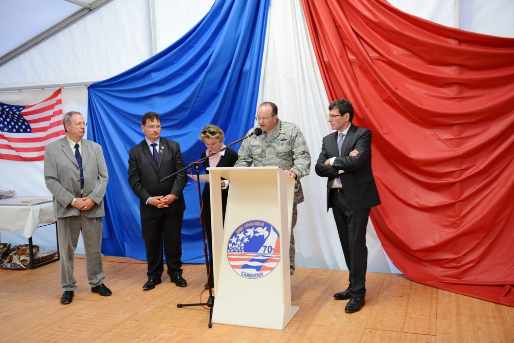 NATO Commander Honors D-Day Veterans in Carentan, France