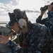 Navy Sailors Scan Horizon During Port Visit to Romania