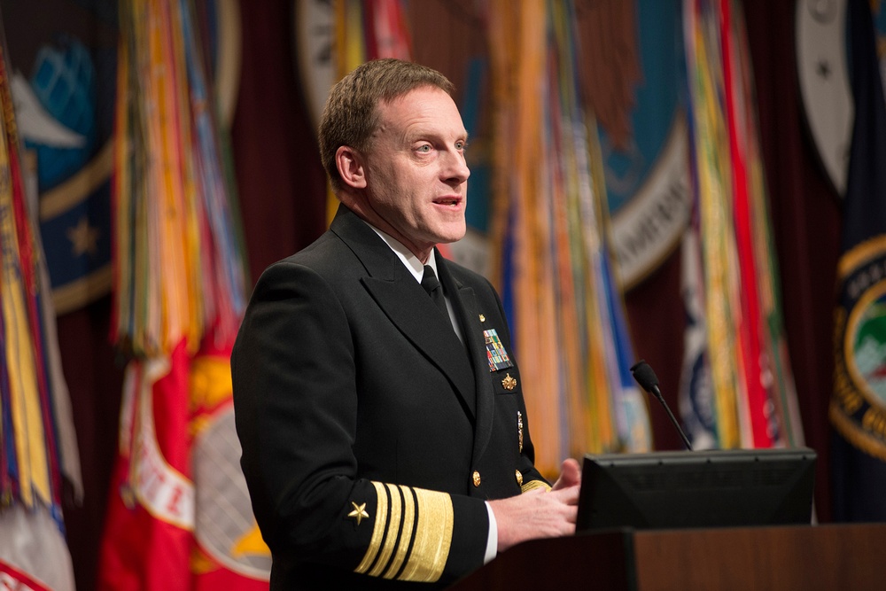 Navy Adm. Michael S. Rogers Assumes Command of U.S. Cyber Command, NSA and CSS