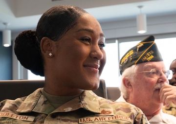 Team Tyndall Airman awarded the American Red Cross Lifesaving Award