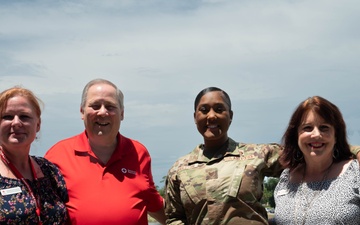 Team Tyndall Airman awarded the American Red Cross Lifesaving Award
