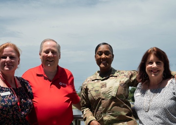 Team Tyndall Airman awarded the American Red Cross Lifesaving Award