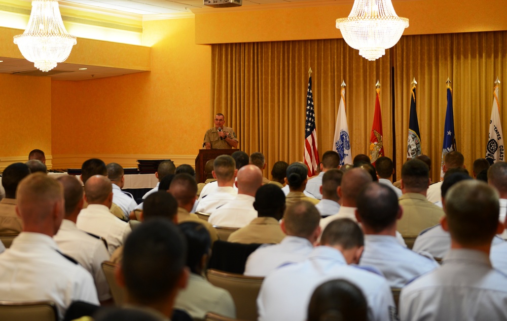 Senior Enlisted Advisor Addresses Inaugural Class of Joint Professional Development Seminar
