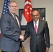 U.S. Deputy Defense Secretary Meets with Singapore Foreign Minister at Pentagon