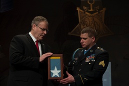Former Army Sgt. Kyle J. White Inducted into Hall of Heroes