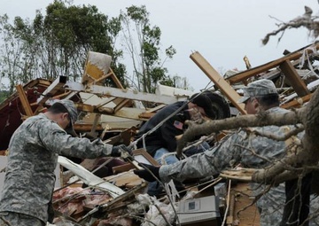 National Guard Coordinates Storm Response With Civilian Agencies