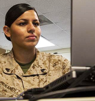 Marine Corps Cpl. Connie Hernandez Keeps Communications Flowing for 26th MEU