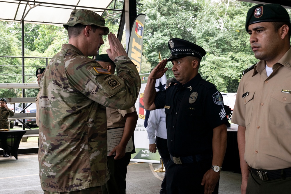 JSCG-P supports International Officer Tactical Intelligence Course graduation