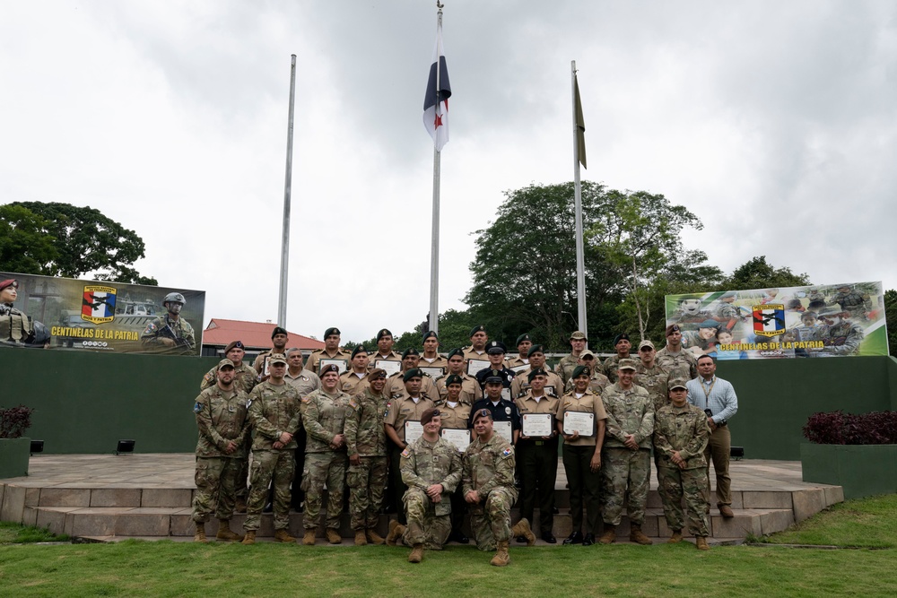 JSCG-P supports International Officer Tactical Intelligence Course graduation JSCG-P supports International Officer Tactical Intelligence Course graduation