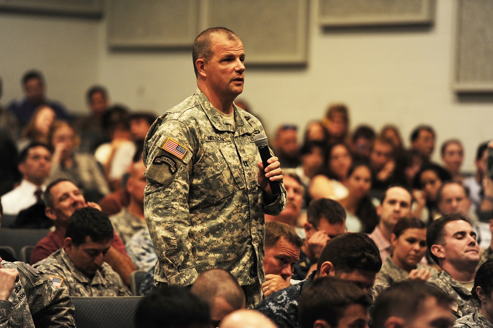 Military Leaders Discuss POW/MIA Accounting at Town Hall Meeting
